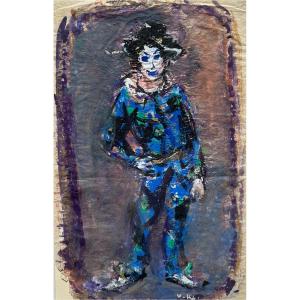 Vasyl KHMELUK (1903-1986), L'Arlequin