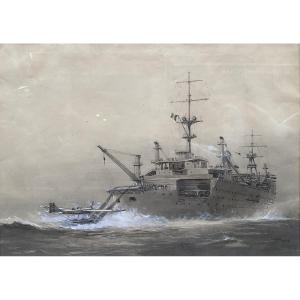 Albert Sébille (1874 Marseille - 1953 Paris) Commander Teste 