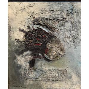 David AZUZ (1942-2014) Le Brouillard 1961 N°8 