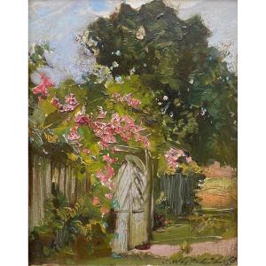 Constantin Westchiloff (saint Petersburg 1878 - New York 1945) Russia The Garden