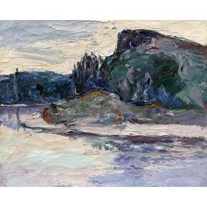 Vladimir De Terlikowski (poraj 1873 - Paris 1951) Poland At The Water's Edge