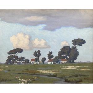 Louis Cylkow (1877, Warsaw – 1934), Poland: House In The Vendée Region 