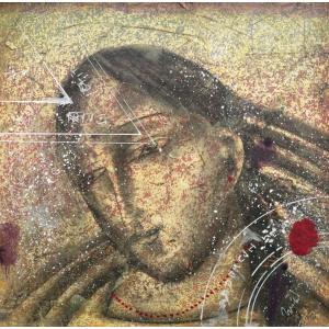 Vladimir Makarenko (1943, Novopushkarivka – ?) Ukraine Portrait Of A Woman