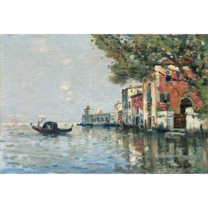 Maurice Bompard (Rodez 1857 - Paris 1935) Canal de Venise