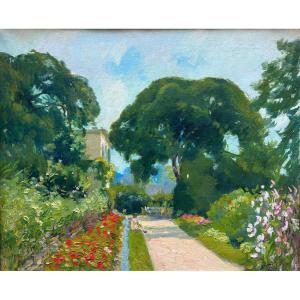 Élie Anatole Pavil (1873 Odessa –Rabat 1948) Chemin de la maison de La Paeonia Rocquencourt