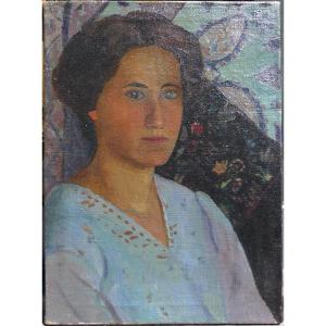Joseph Bato (1888 Budapest - 1966 Londres), Portrait de femme