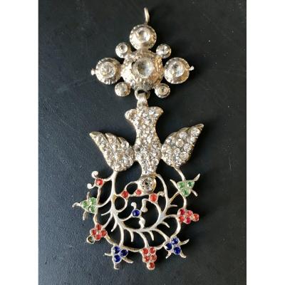 Pendentif Saint Esprit Normandie XIXe 