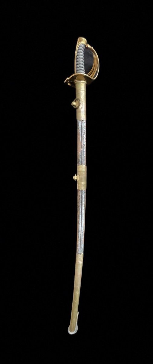 Sabre Des Gardes Du Corps Du Roi, Premier Modèle 1814-photo-3