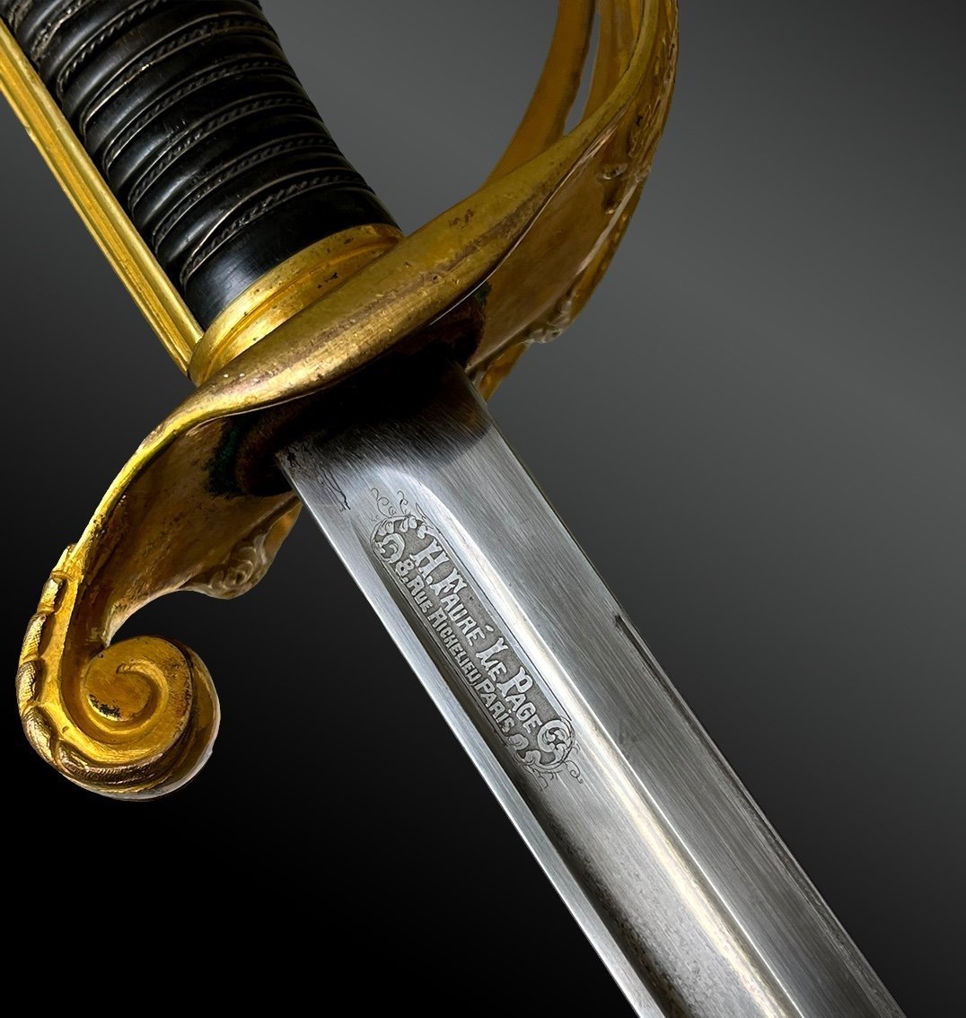 Luxury Superior Officer's Saber By Fauré Lepage-photo-4