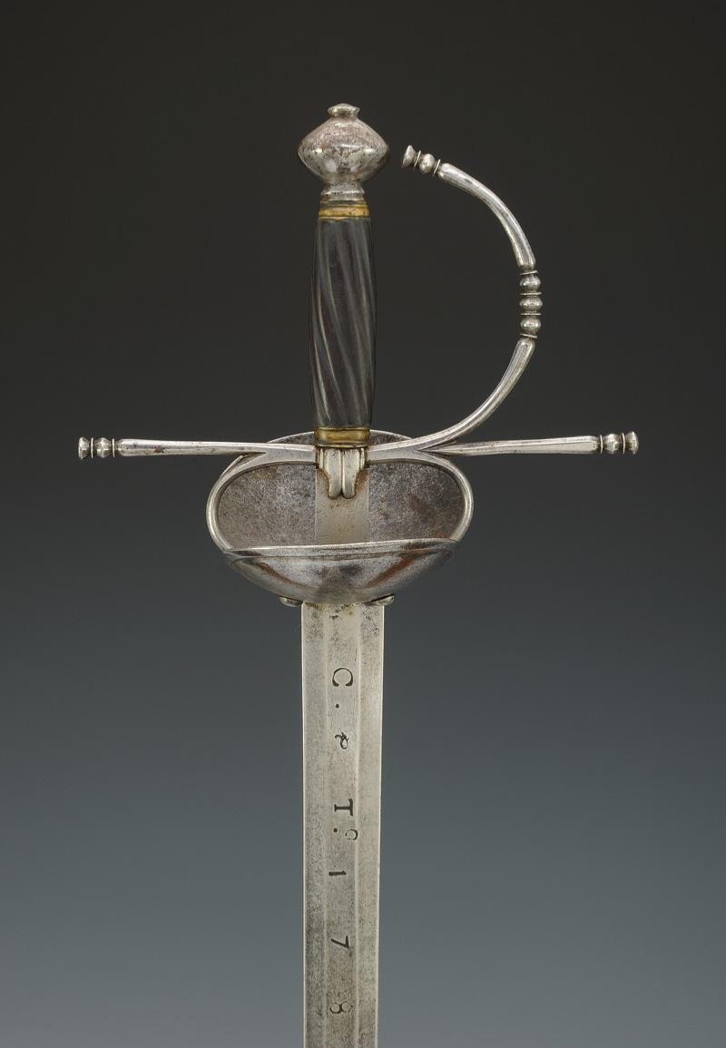 Forte-épée d'Officier De Cavalerie Espagnole, Modèle 1728, 18ème Siècle.-photo-3