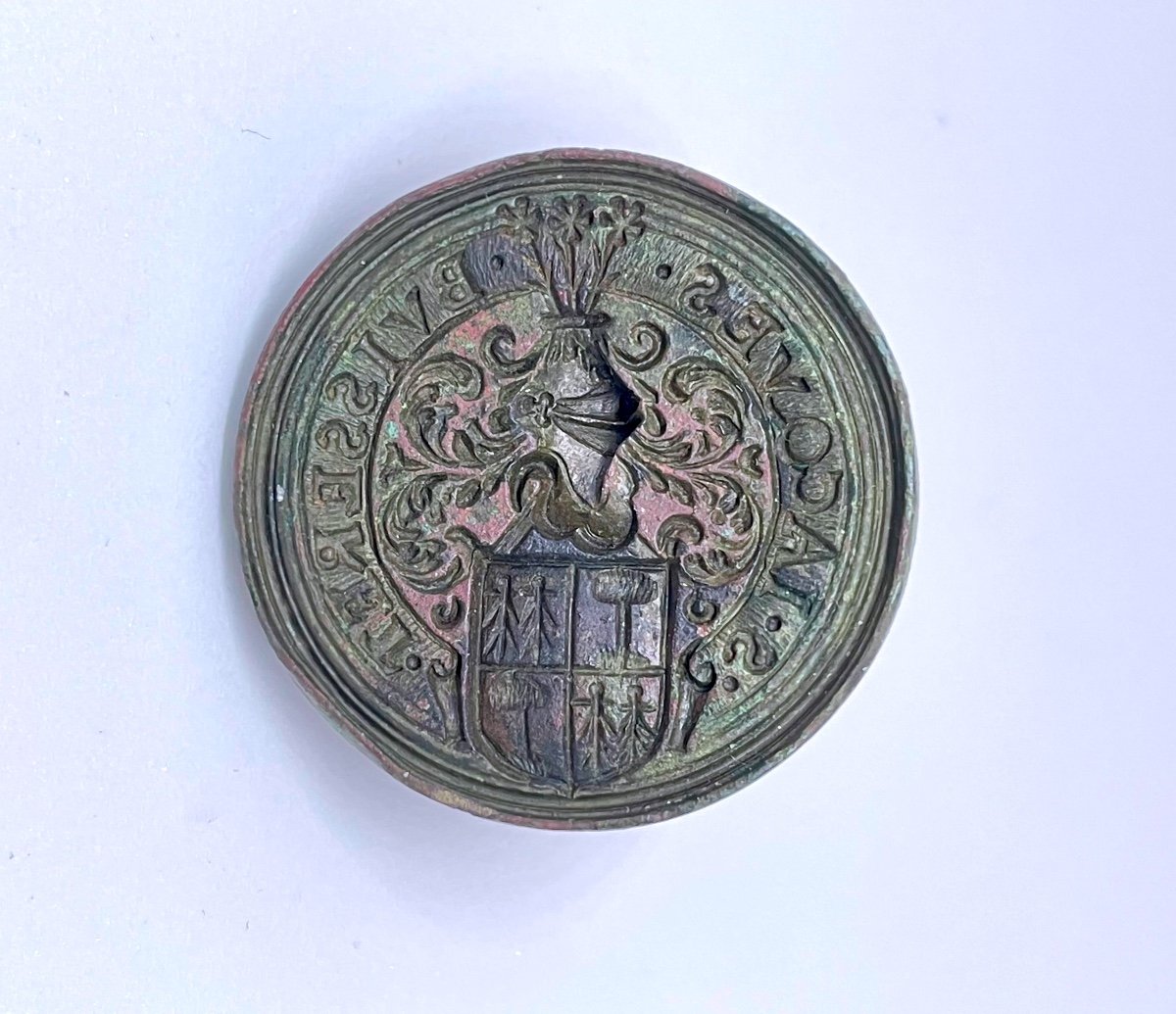 Matrice De Sceau De La Seigneurerie Buisseret, XVI ème Siècle