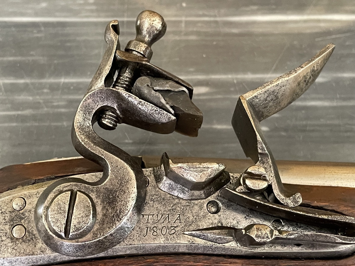 Cavalry Pistol 1803 From The Tula Manufacture-photo-3