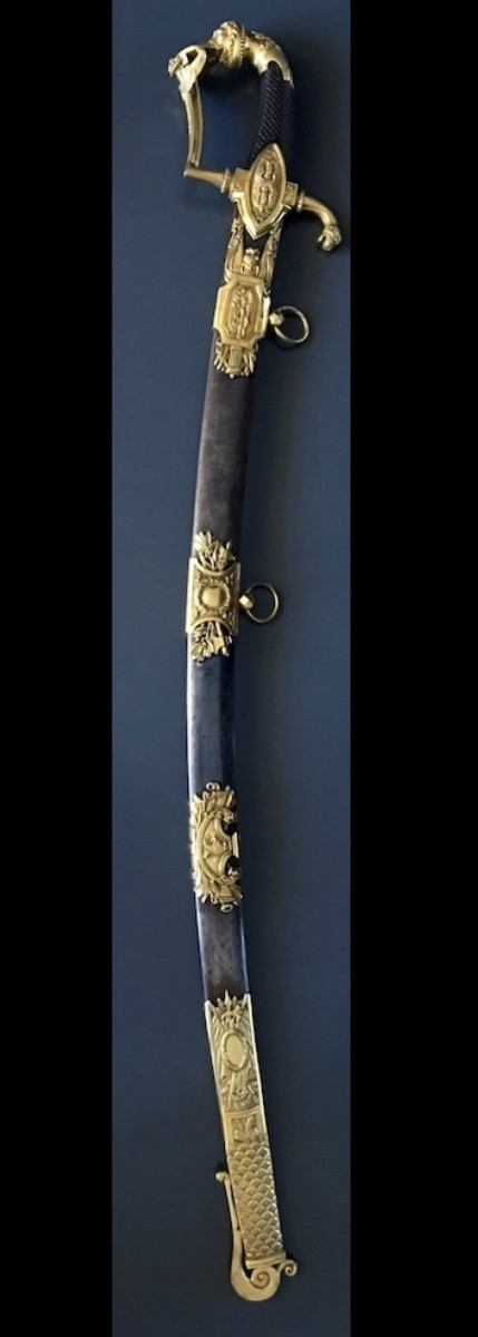 Saber Offered By Napoleon Bonaparte To Antoine Louis Popon Maucune-photo-2