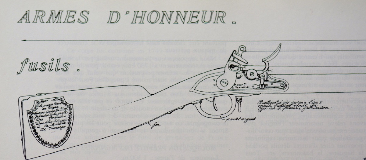Fusil d’honneur offert par Napoléon après la bataille de Marengo-photo-4