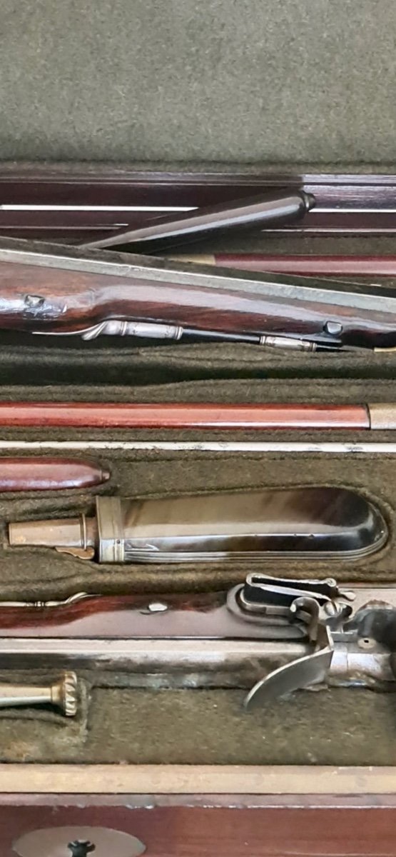 Boîte de pistolets de Lepage, époque directoire-photo-4