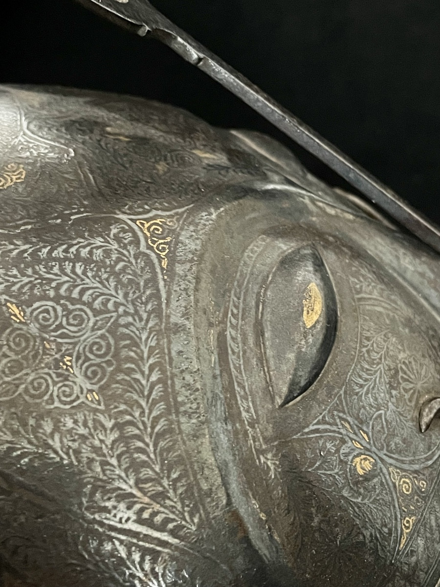 Oriental Helmet Called Kulah Khud, Ottoman Empire, 19th Century-photo-4