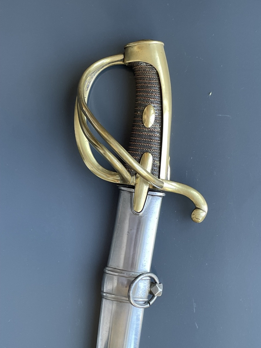 Light Cavalry Saber Of The Imperial Guard By Boutet, Model Year Ix, First Empire-photo-2