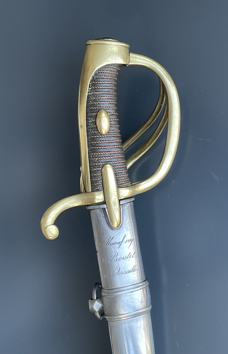 Light Cavalry Saber Of The Imperial Guard By Boutet, Model Year Ix, First Empire-photo-4