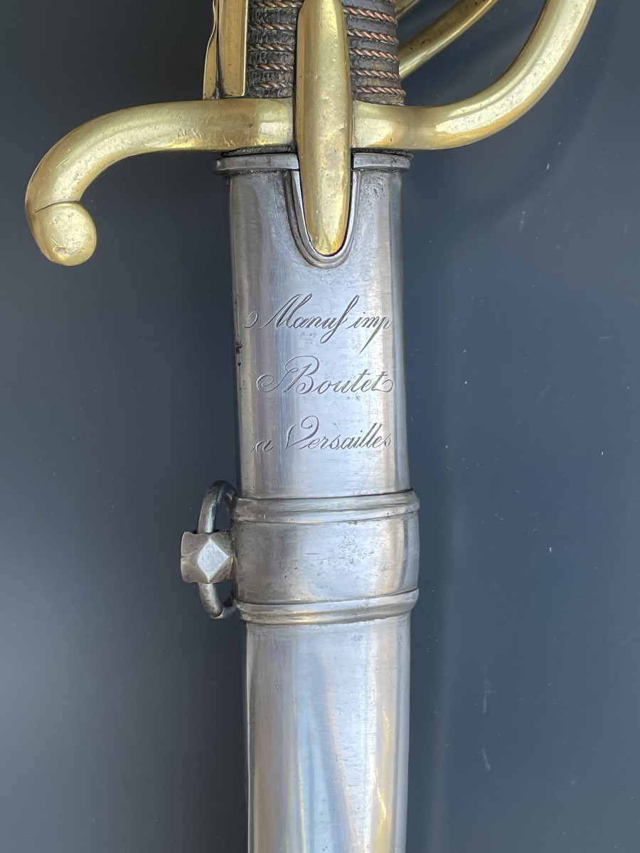 Light Cavalry Saber Of The Imperial Guard By Boutet, Model Year Ix, First Empire-photo-1