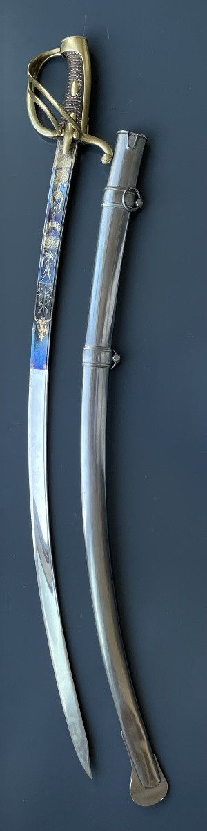 Light Cavalry Saber Of The Imperial Guard By Boutet, Model Year Ix, First Empire-photo-2