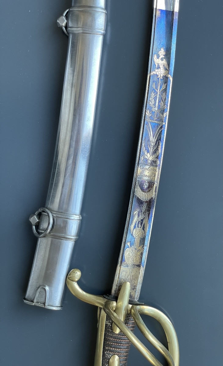 Light Cavalry Saber Of The Imperial Guard By Boutet, Model Year Ix, First Empire-photo-3
