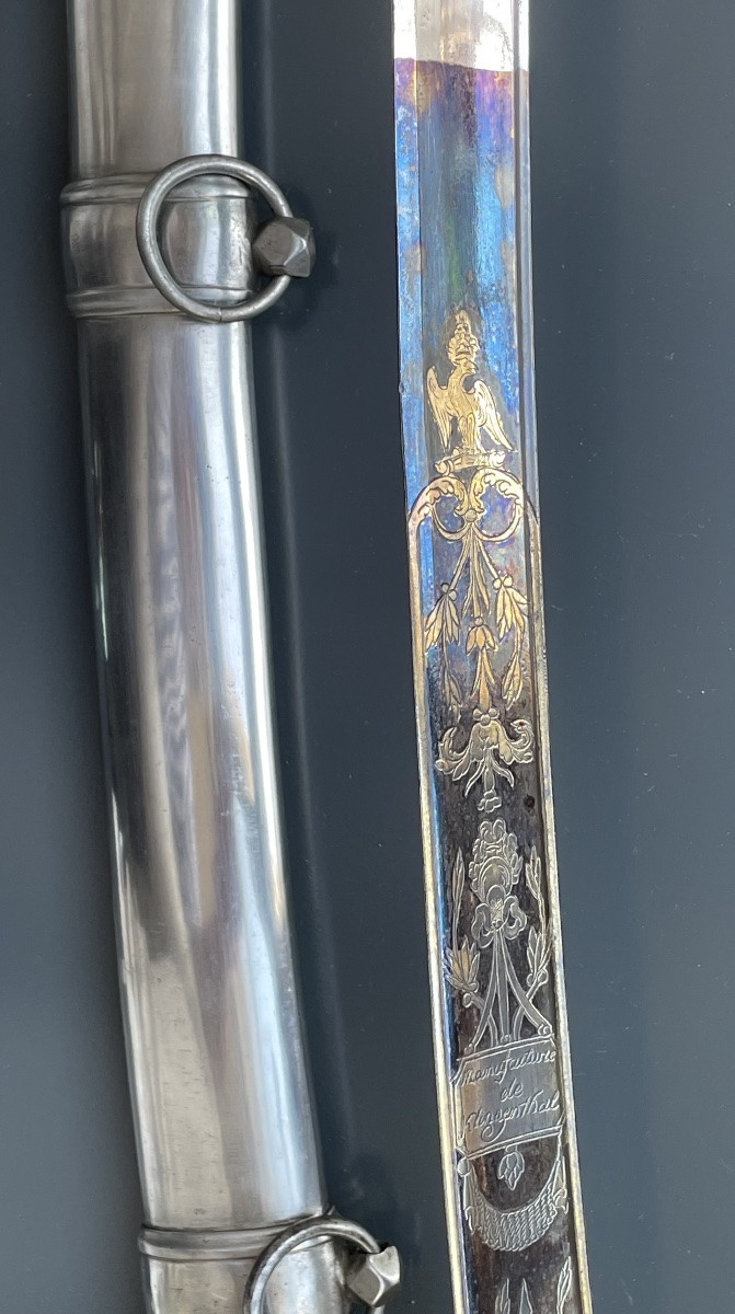Light Cavalry Saber Of The Imperial Guard By Boutet, Model Year Ix, First Empire-photo-6