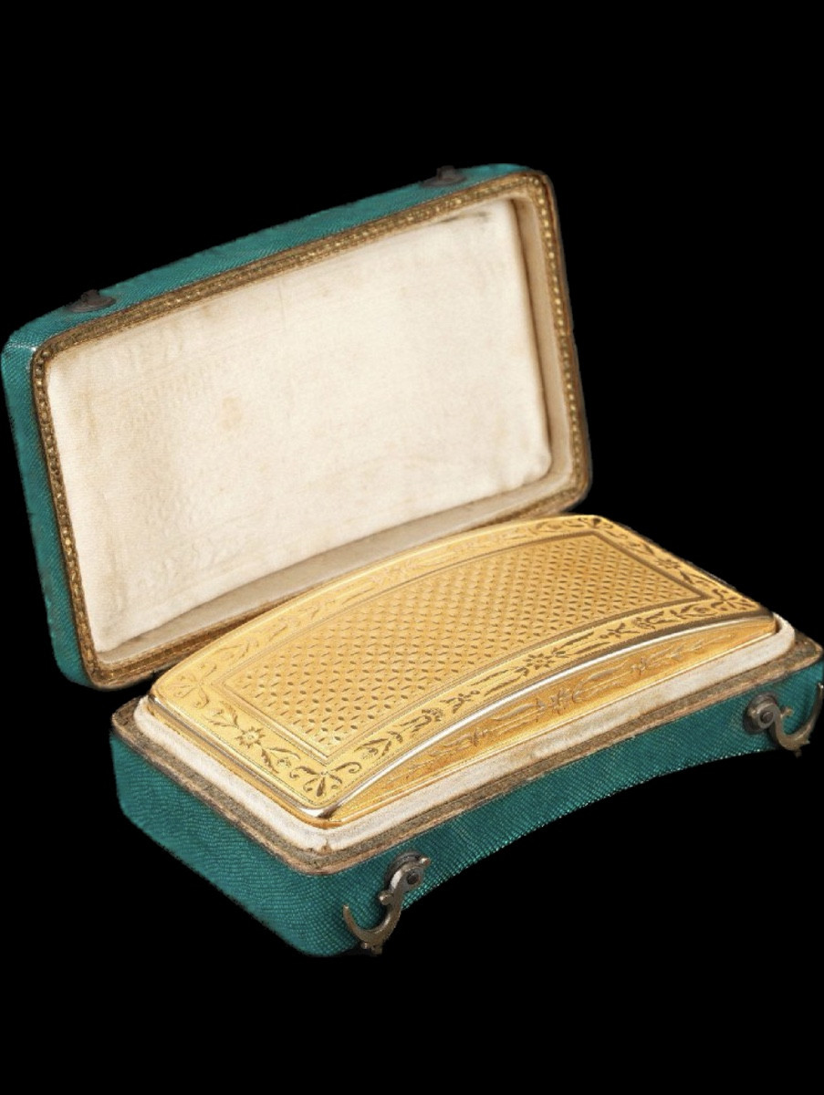 Boîte En Or, Heguin Augustin-André, Époque 1 er Empire