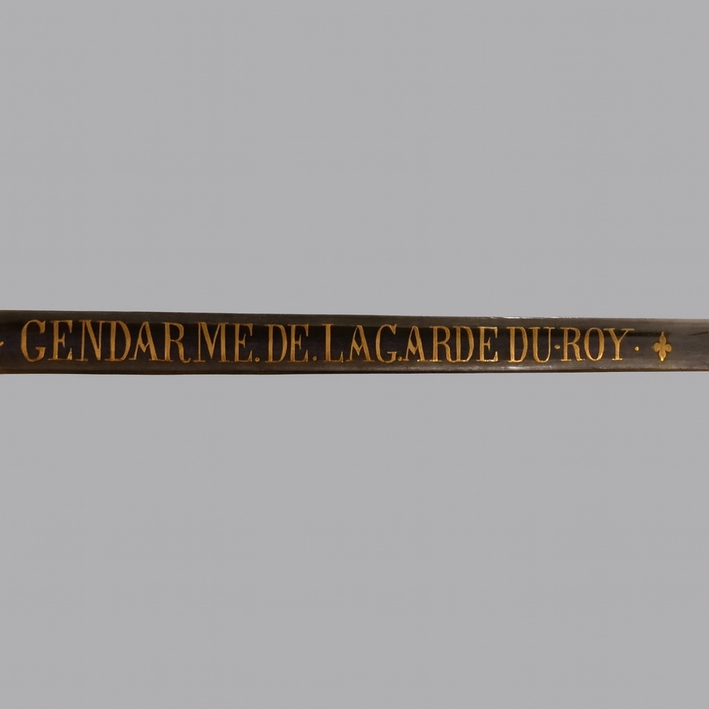 Sabre des Gendarmes de la Maison du Roi-photo-4