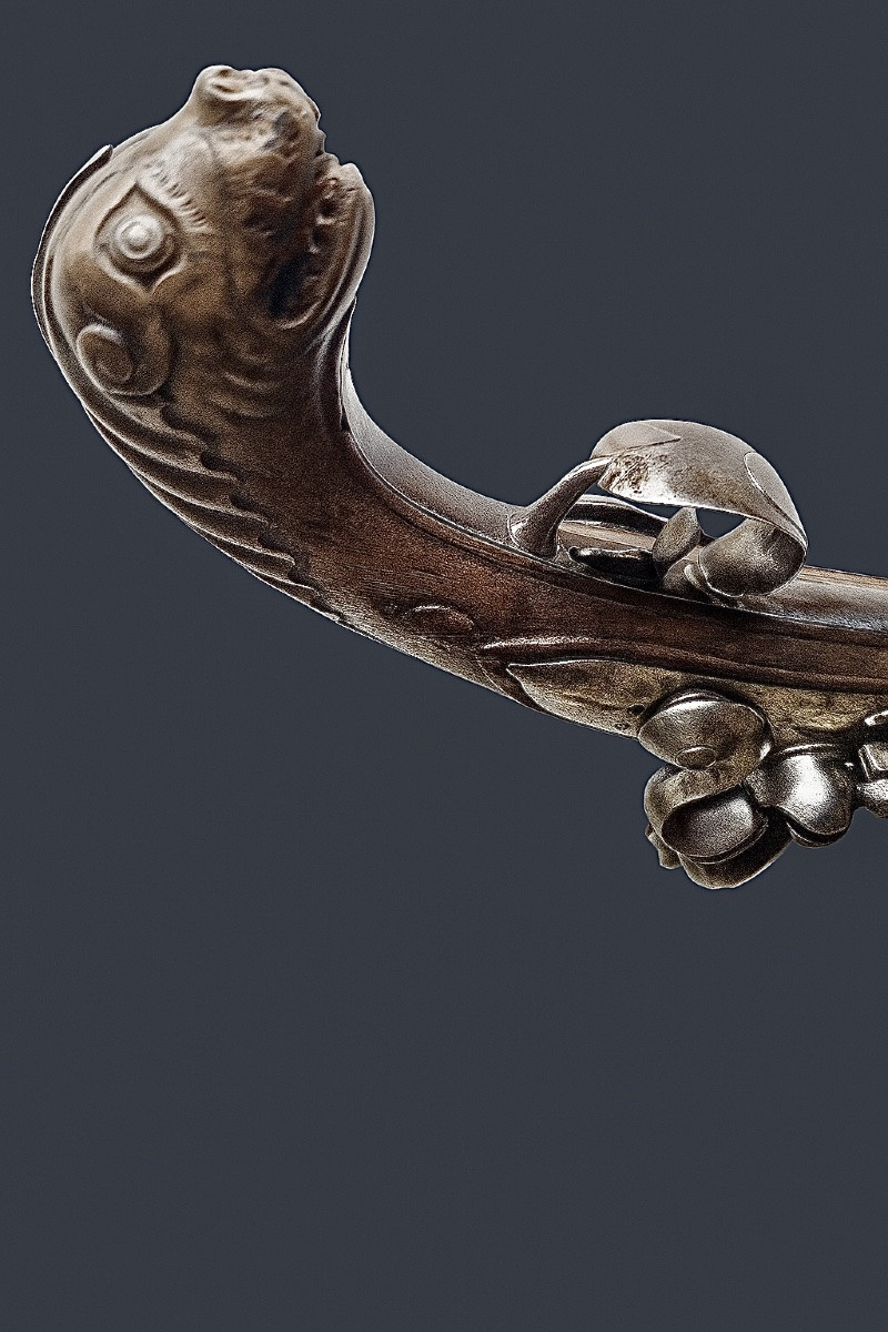 Pistols Signed Gillet In Tulle And Desaga – Circa 1770-photo-4