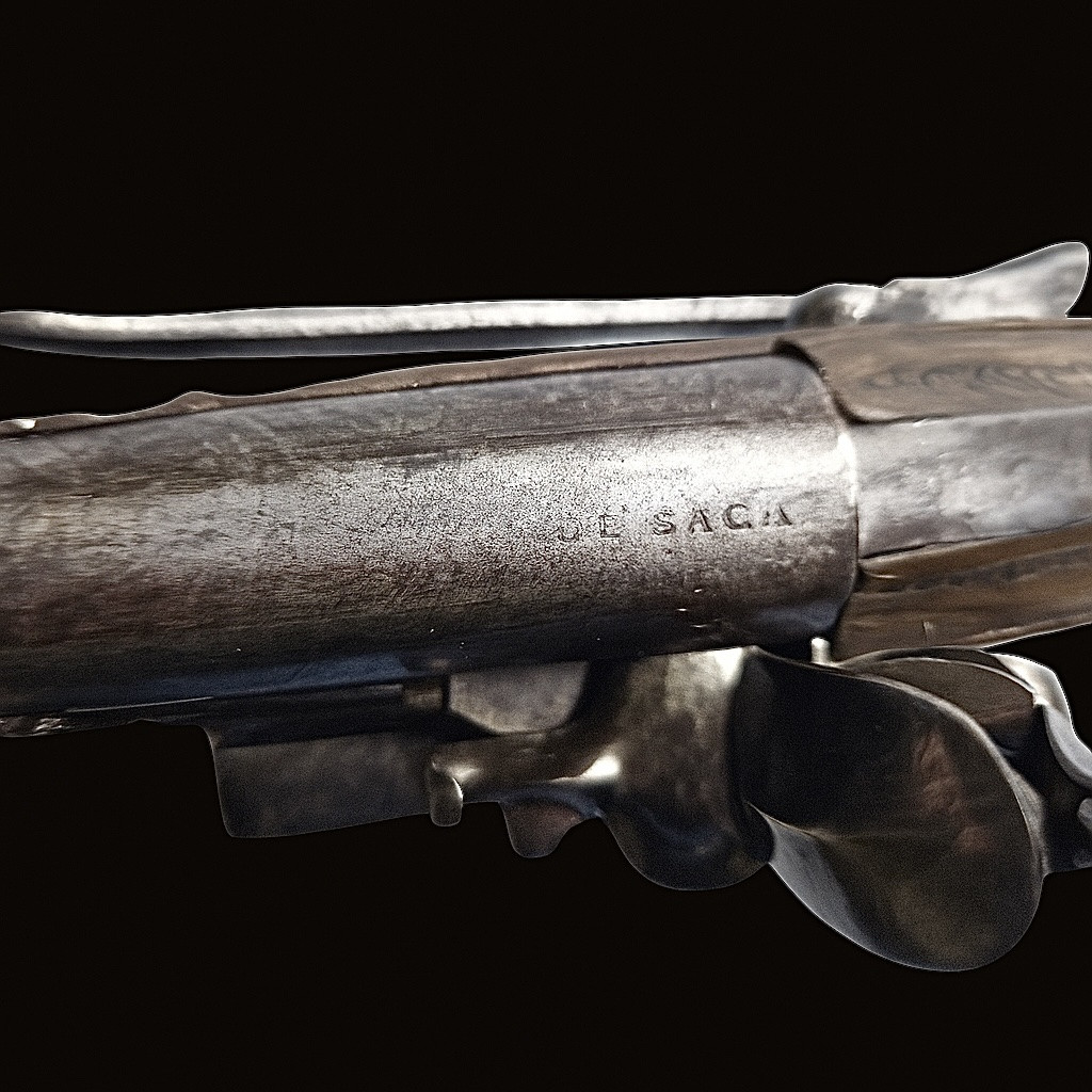 Pistols Signed Gillet In Tulle And Desaga – Circa 1770-photo-1