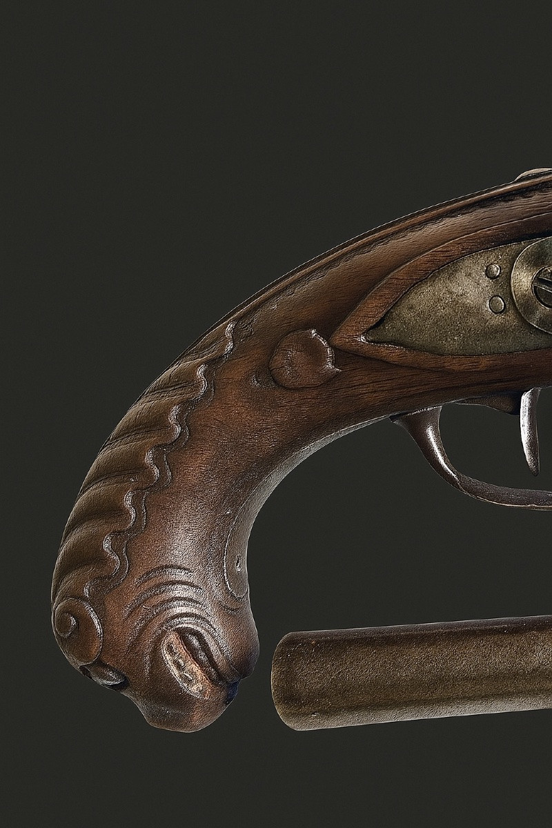 Pistols Signed Gillet In Tulle And Desaga – Circa 1770-photo-4