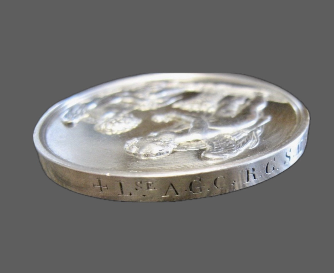 Medal Dated 1812 By Andrieu And Denon (paris)-photo-3