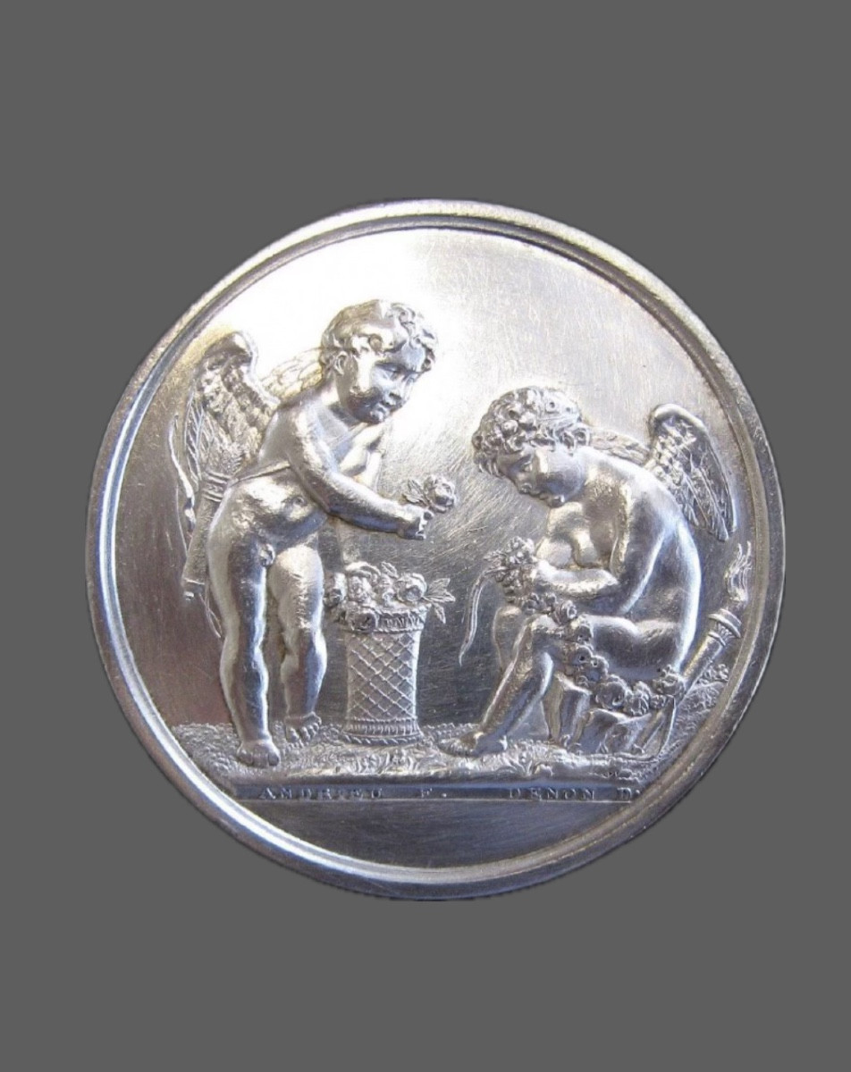 Medal Dated 1812 By Andrieu And Denon (paris)-photo-2