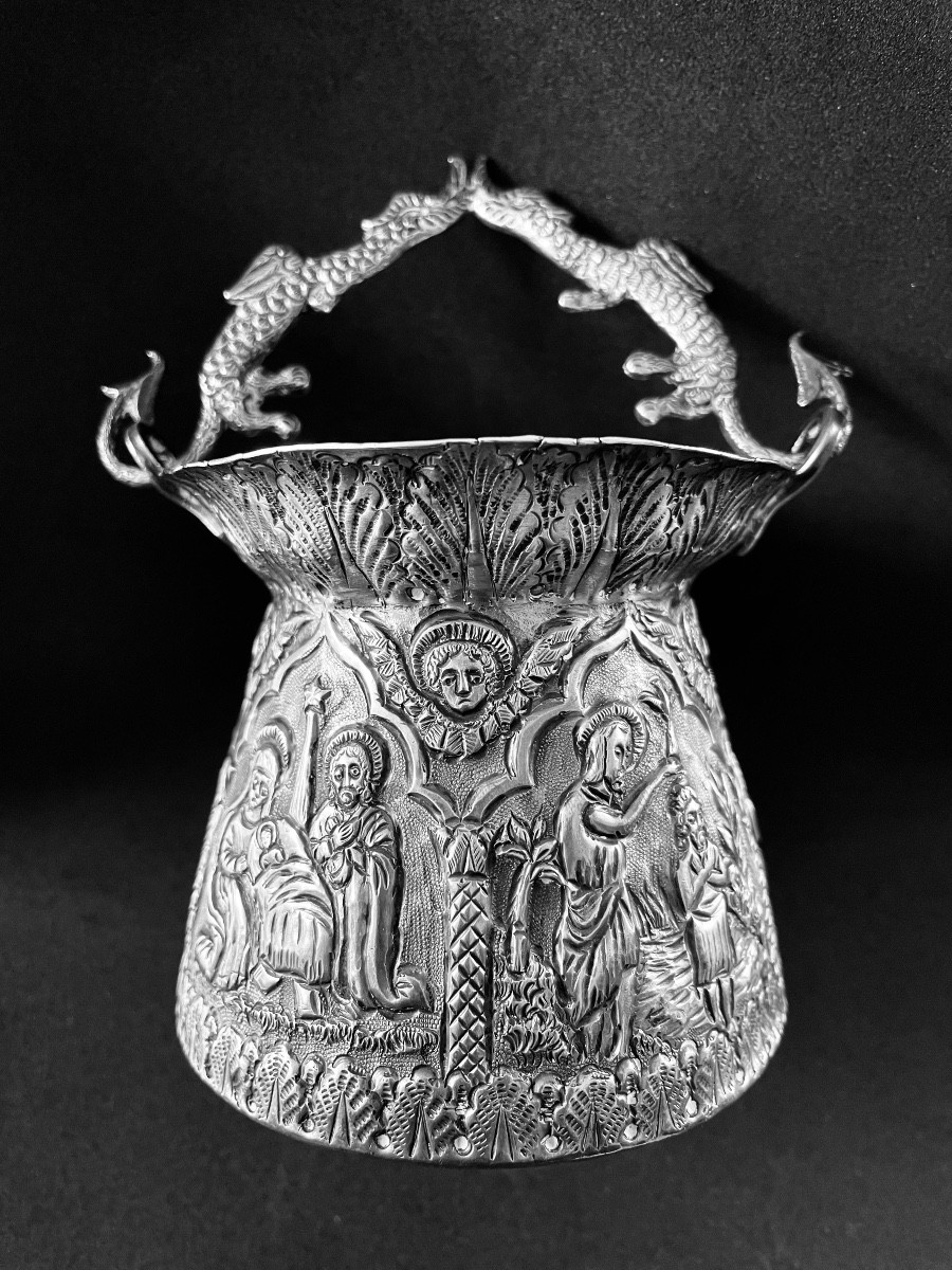 Liturgical Bucket For Holy Water