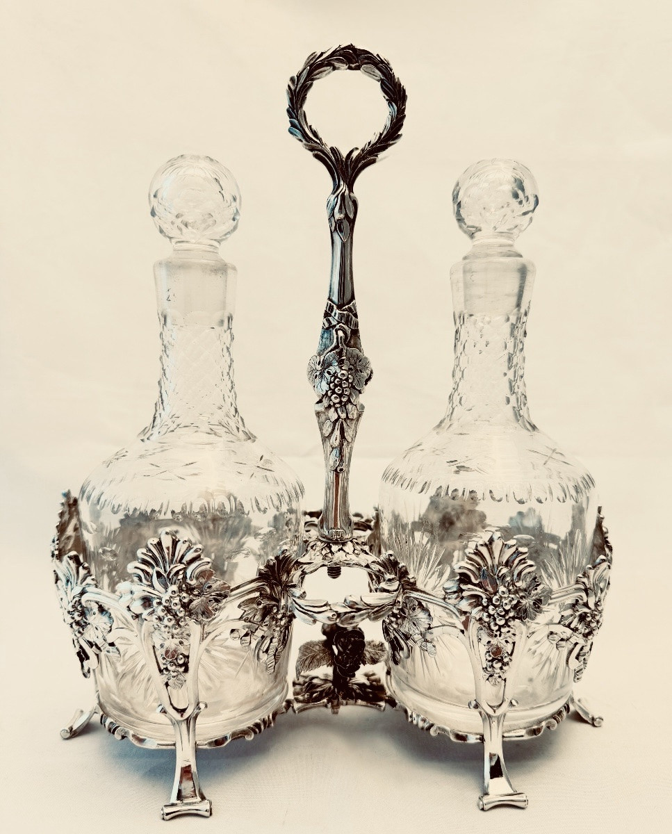 Wine/liqueur Decanter Holder — Mons, 1774-photo-2