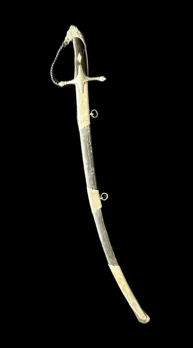Hungarian-style Officer's Saber – Restoration Period, Circa 1820-photo-3