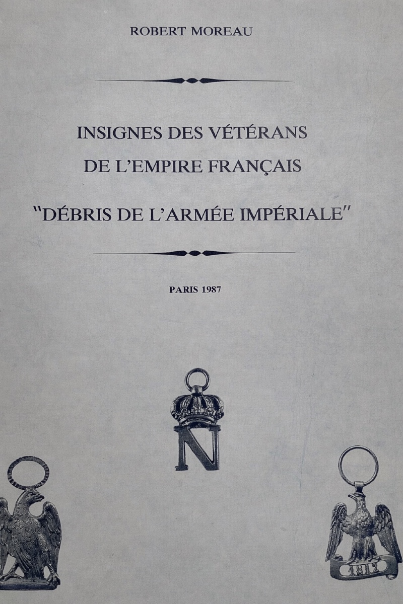 Aigle impérial des Vétérans de l’Empire Français – Anvers – Insigne bonapartiste en argent-photo-3