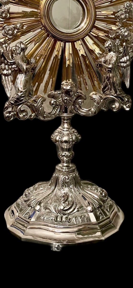 Ostensoir Aux Anges Adorateurs-photo-3