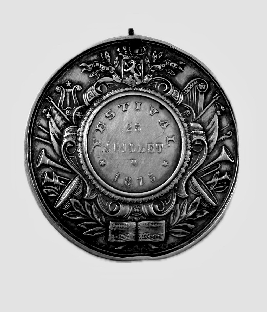 Binche, Commemorative Medal – Festivities, 1875-photo-2