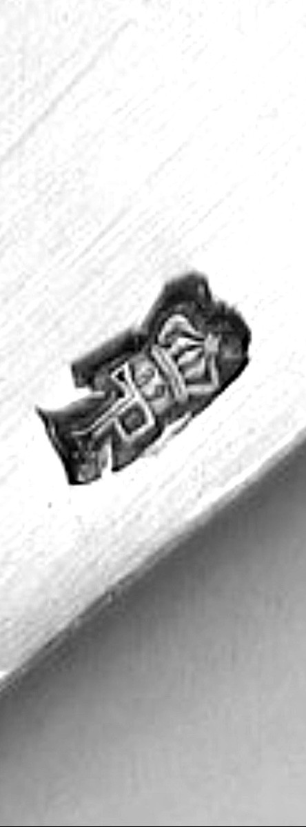 Couteau à fruits en argent massif, Paris 1789-photo-2