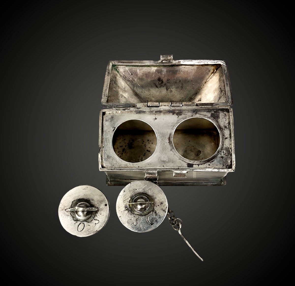 Casket Of Holy Oils – France, 1702-photo-2