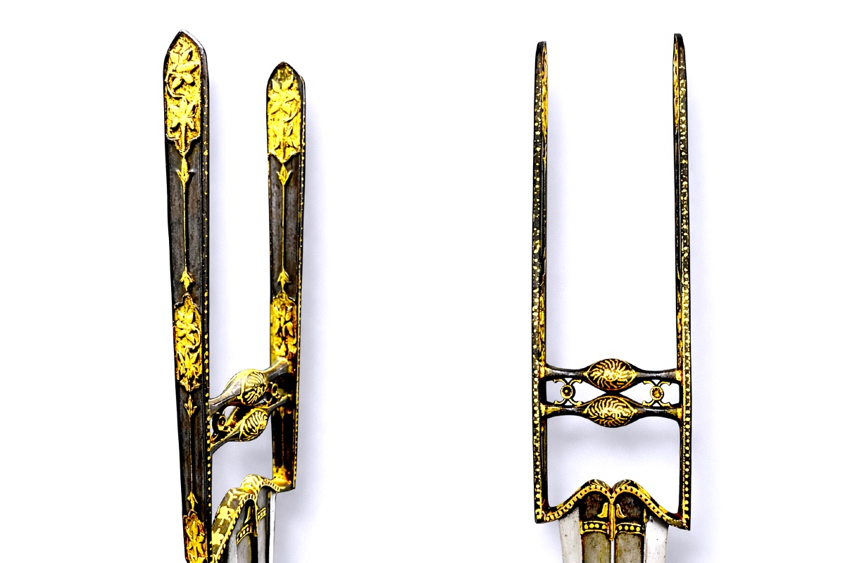 POIGNARD « KATAR » ou DJAMADHAR Empire moghol, Inde du Nord – fin du XVIIIᵉ siècle-photo-4