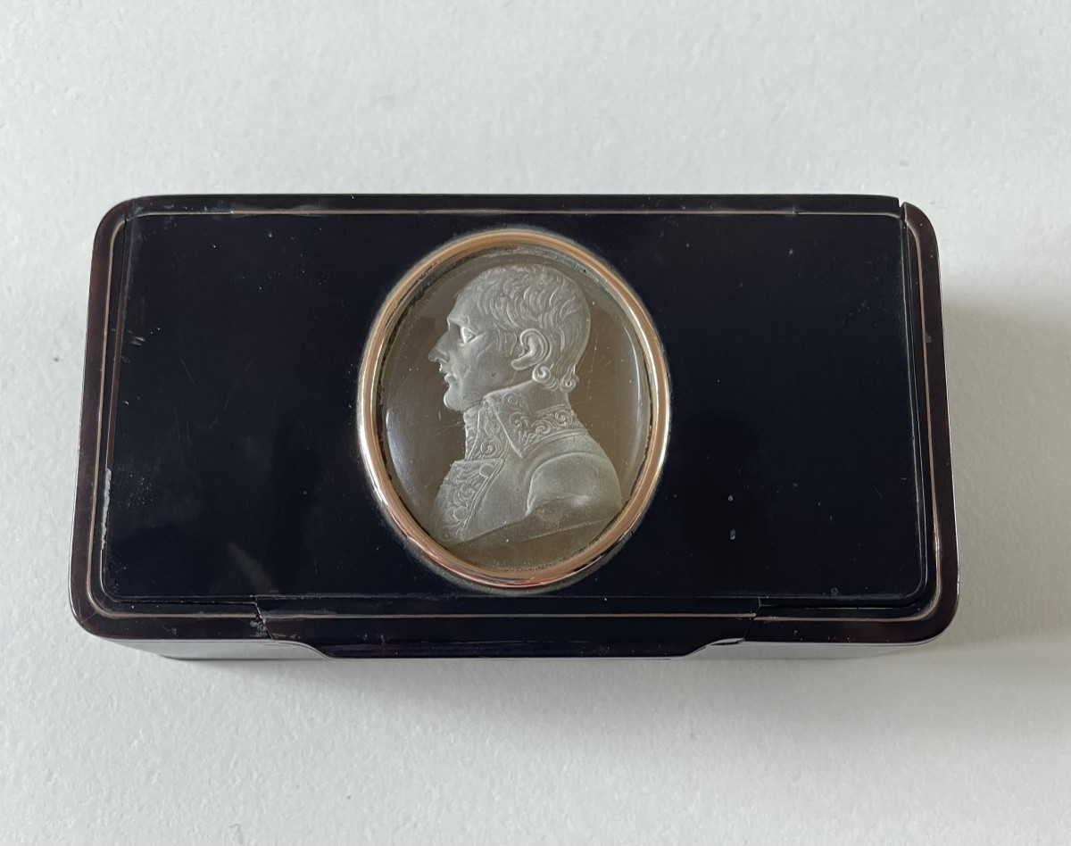 Consular Snuffbox With The Profile Of Bonaparte, First Consul-photo-2