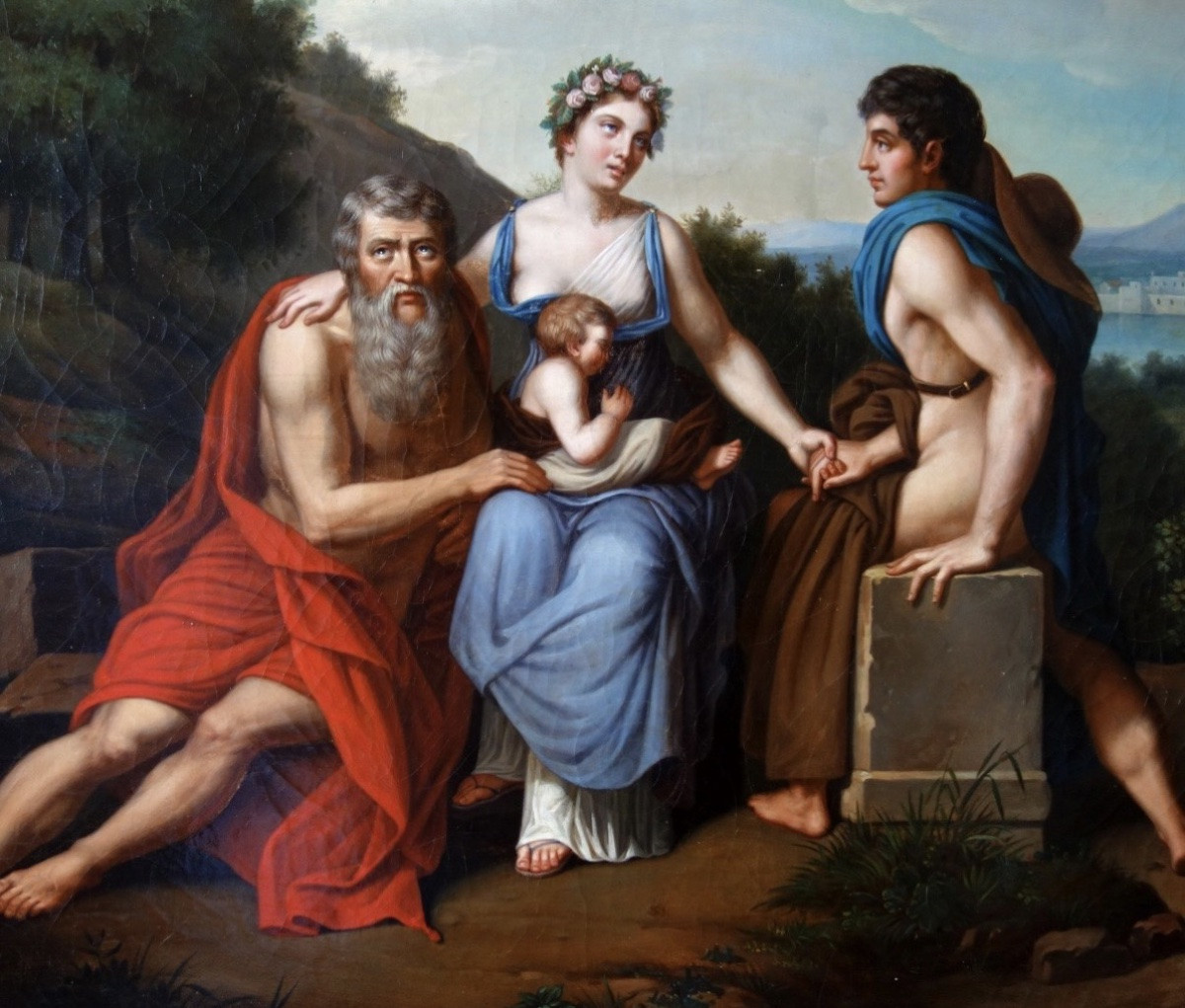 Allegory Of The Cycle Of Life, French Neoclassical School, Circa 1805-1815-photo-2