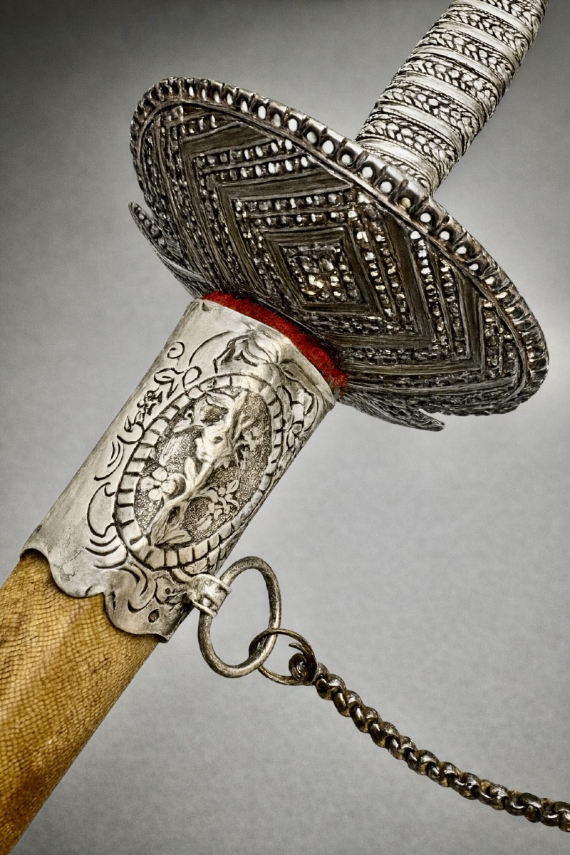 French Court Sword Of An Officer In The Service Of The King, Louis XV Period – Circa 1740-1760-photo-3