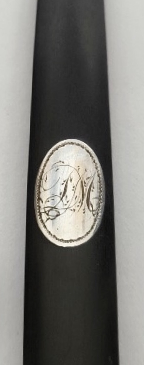 Six Solid Silver Fruit Knives-photo-4