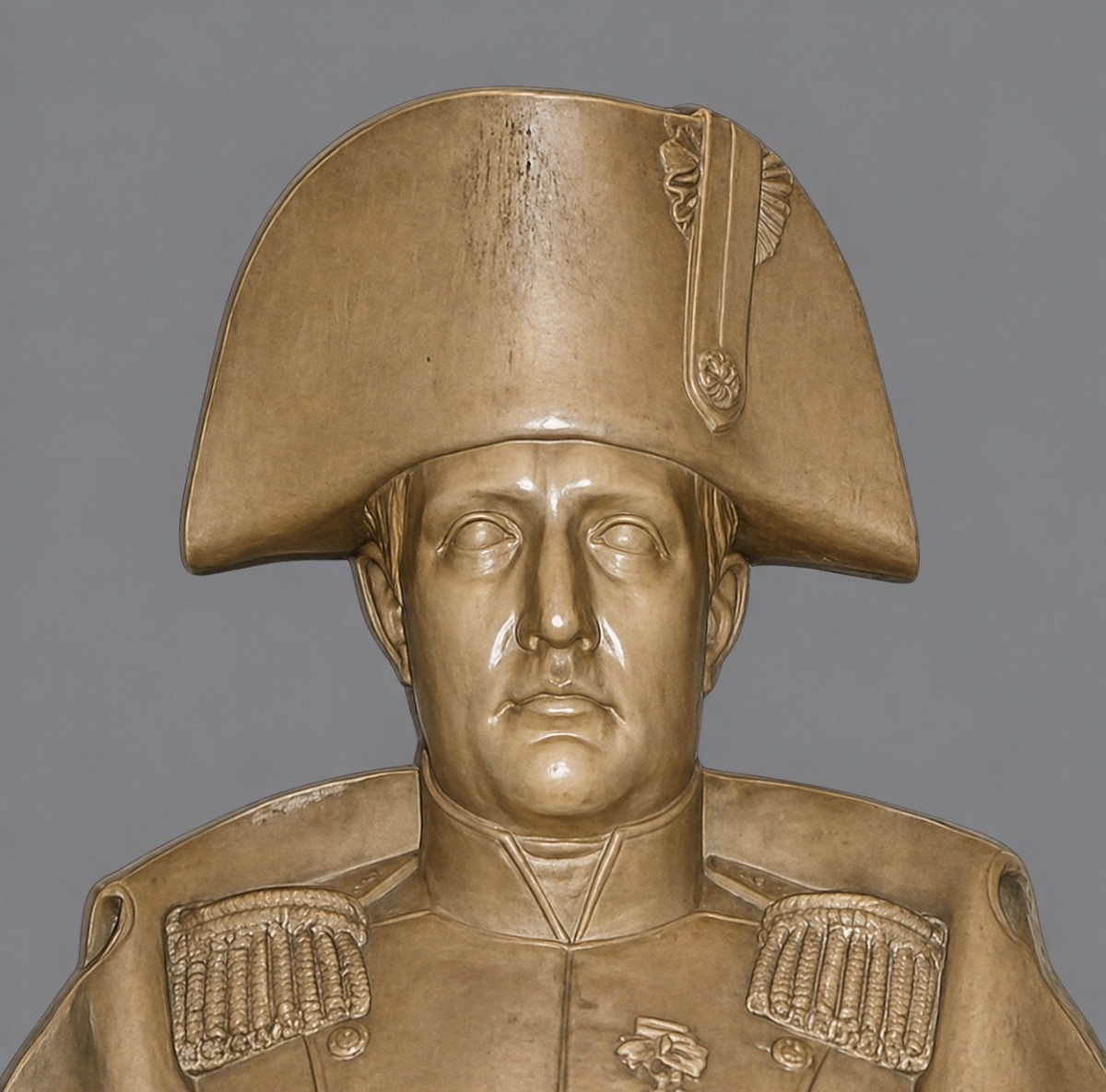Napoleon Bonaparte On His Feet - Large Sculpture Signed Alexandre De Tombay - XIXth Century-photo-2