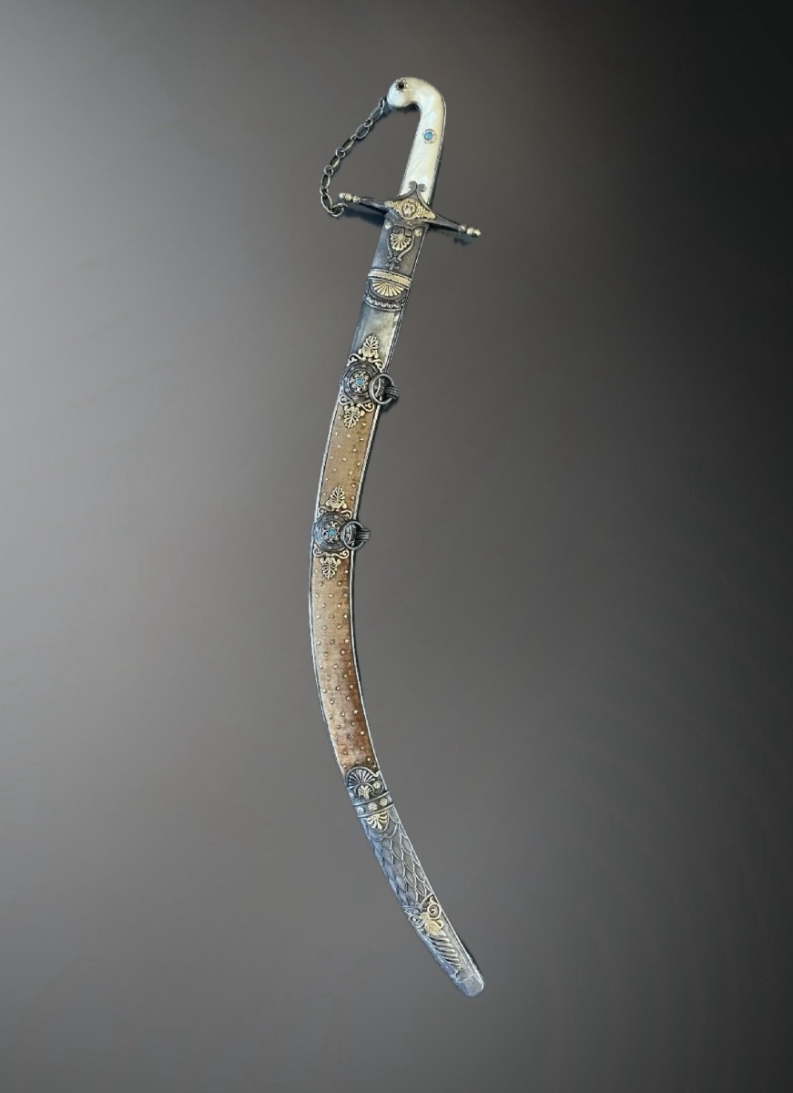 SABRE D’HONNEUR ESPAGNOL EN ARGENT Daté 1820 – « 1° de Enero de 1820 