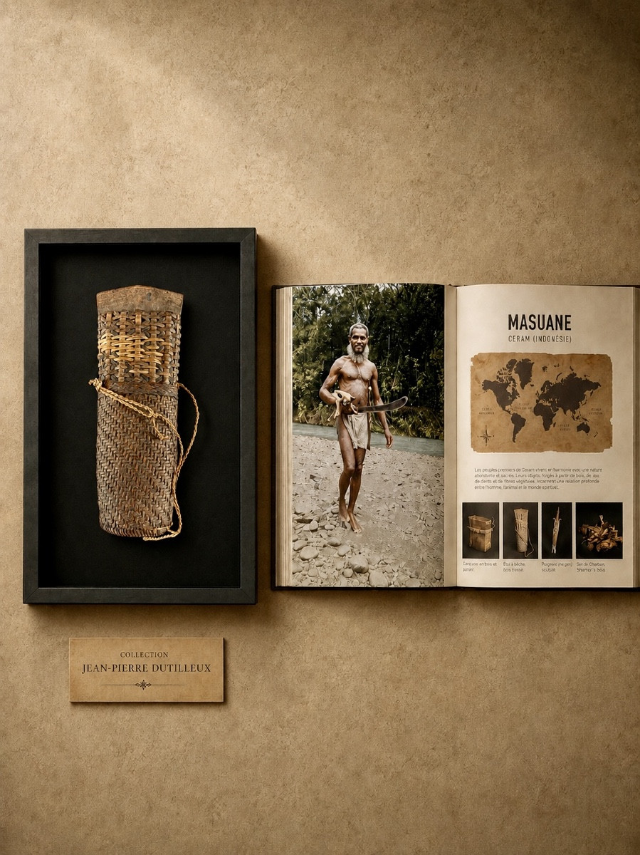 ÉTUI À BÉTEL – MASUANE (CERAM, INDONÉSIE)  -photo-2
