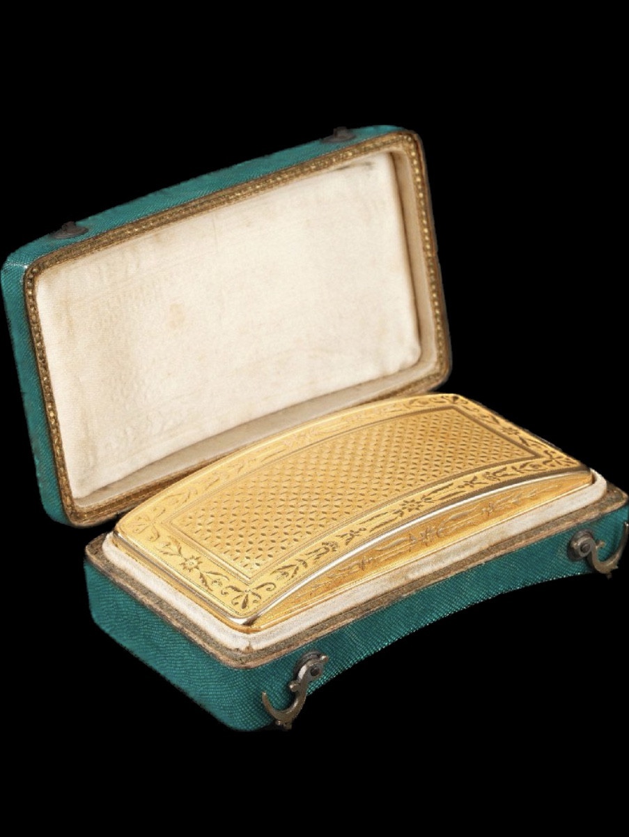 Boîte en or – Augustin-André Héguin  Paris, Époque du Premier Empire. 